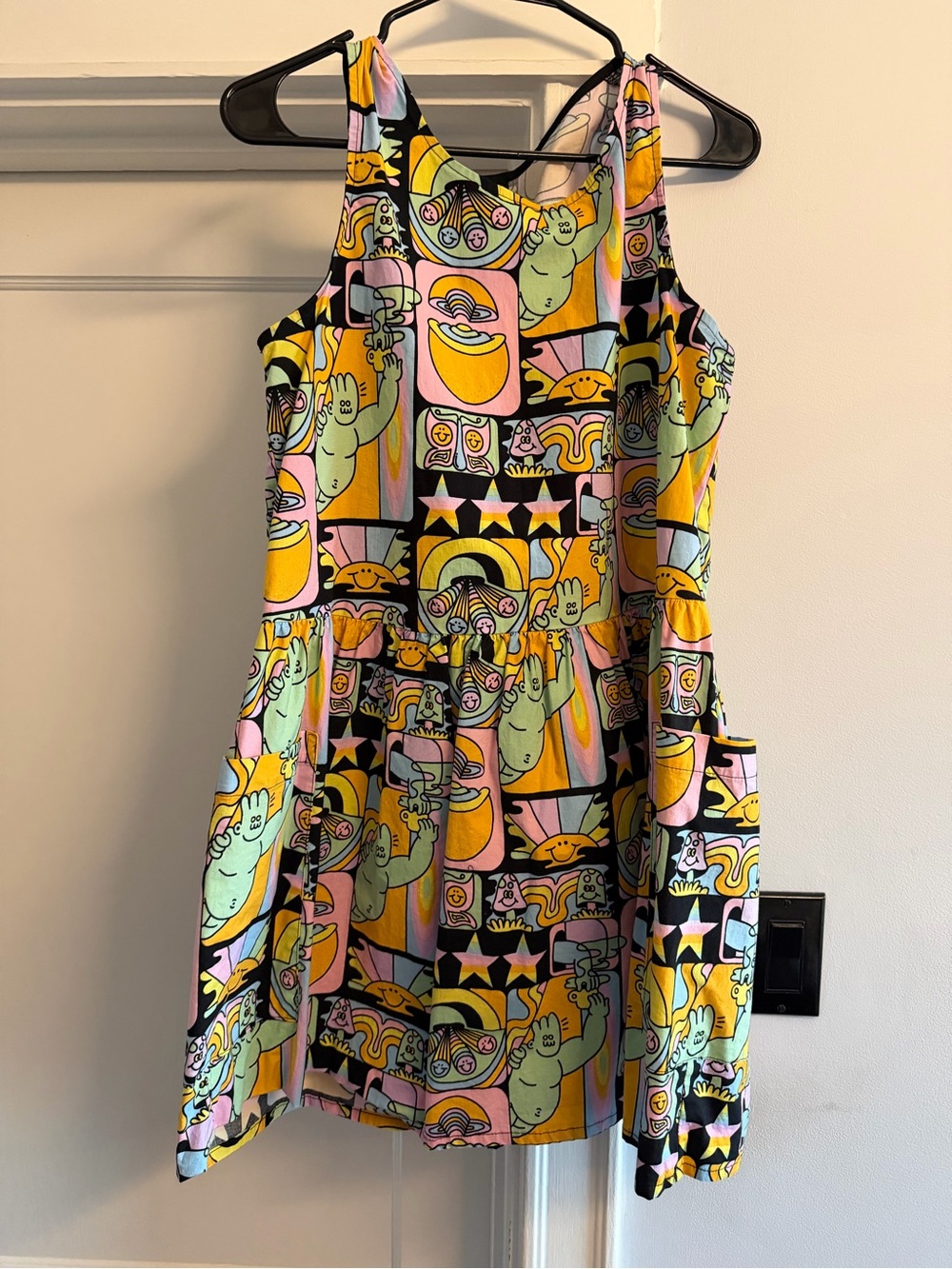 Nooworks Multicolor Big Pocket Dress